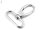 Fém karabiner 40mm