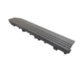 WPC teraszburkolat elzáró szürke