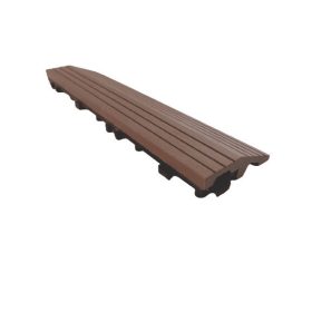 WPC teraszburkolat elzáró Világos barna