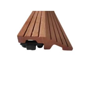 WPC teraszburkolat elzáró vörösbarna