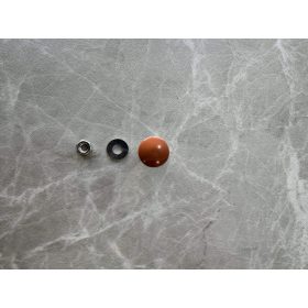 WPC kerítés kapupánt csavar 6x50mm vörösbarna