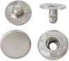 Kesztyű patent 12,5mm Antik-50db