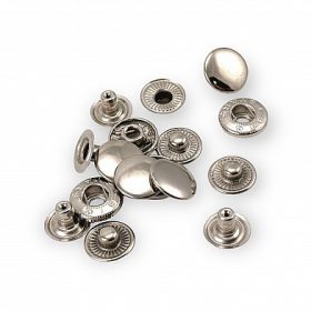 Kesztyű patent Réz 15mm Nikkel-50db