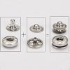 Kesztyű patent Réz 15mm Nikkel-50db