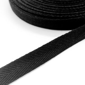 Köpper szalag 15mm fekete -50m