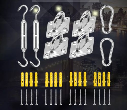 Napvitorla rögzítő szett