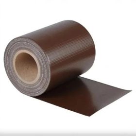 PVC Belátásgátló szalag/kerítésszalag Barna-35m