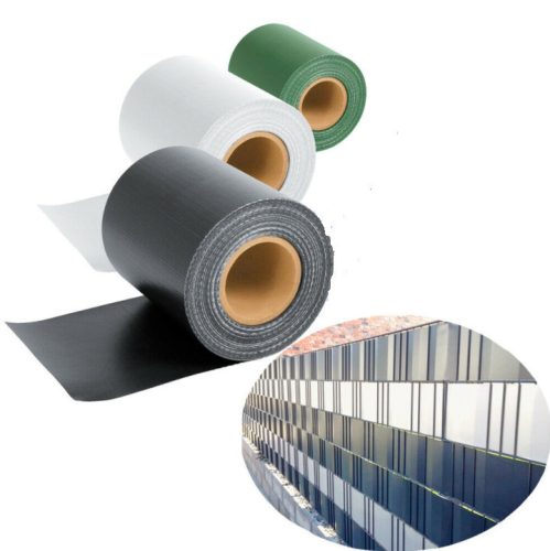 PVC Belátásgátló szalag/kerítésszalag Kő mintás 19cm-35m
