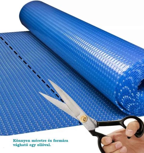 Szolár takaró fólia 400 mikron-3m széles
