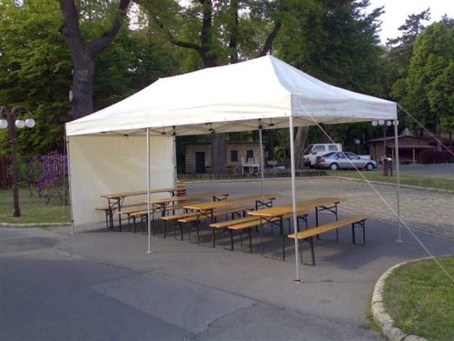 Takaróponyva szövet víz és UV álló Bézs 