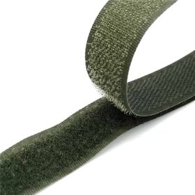 Varható tépőzár 20mm hurkos/bolyhos oldal Khaki