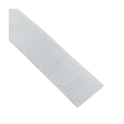 Varható tépőzár 25mm hurkos oldal fehér (25m)