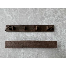 WPC kerítésléc végzáró kávé