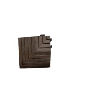 WPC teraszburkolat sarokelem kávé