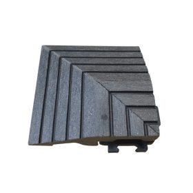 WPC teraszburkolat sarokelem Világos szürke