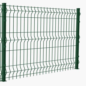 Táblás kerítés 3D színterezett 2mx2,5m Zöld