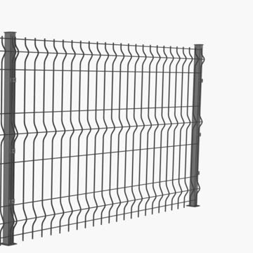 Táblás kerítés 3D színterezett 2mx2,5m Antracitszürke